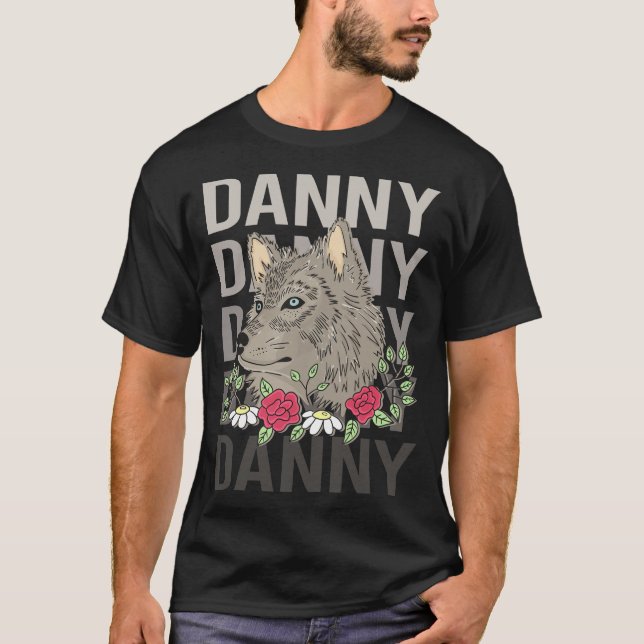 Camiseta Wolf Head - Danny Name (Anverso)