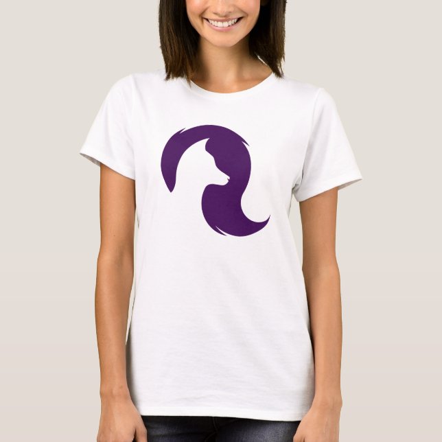 Camiseta Wolf head for women (Anverso)