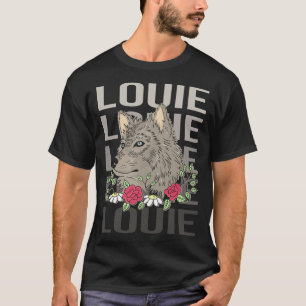 Camiseta Wolf Head - Louie Name