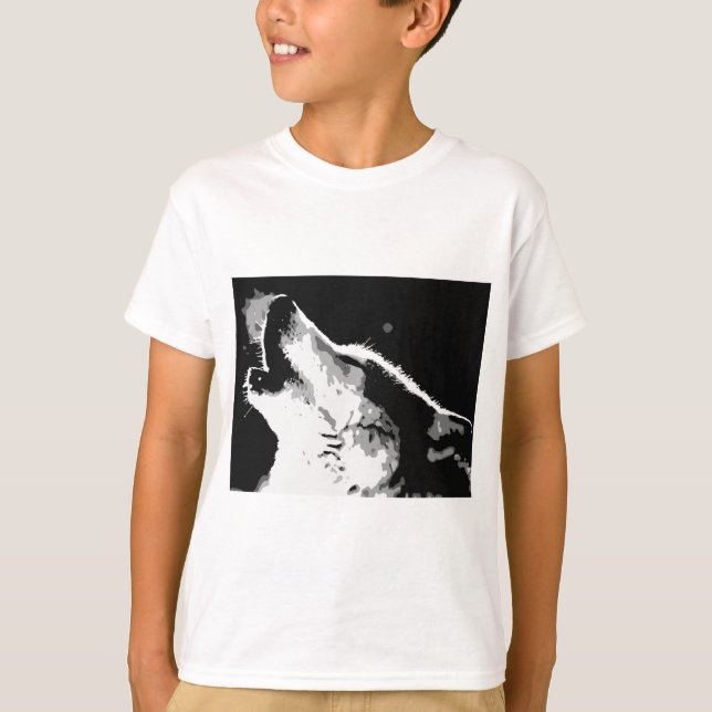 Camiseta Wolf Howling (Anverso)