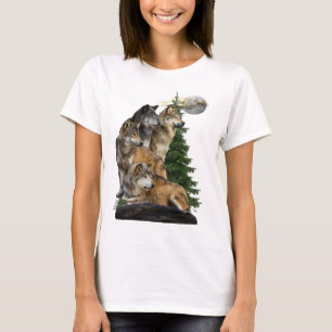 Camiseta Wolf Howling