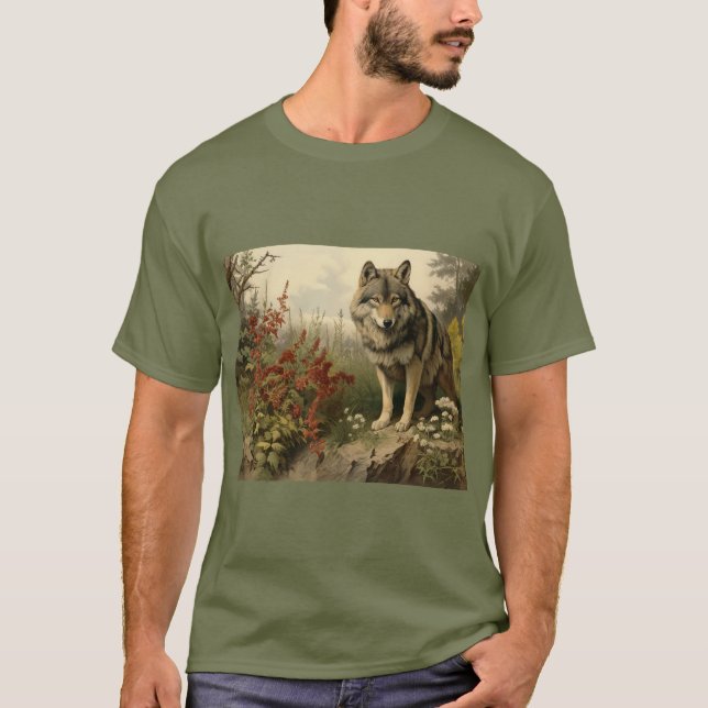 Camiseta Wolf In Glen Men's T-Shirt (Anverso)