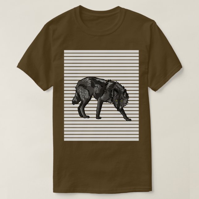 Camiseta Wolf Lines (Diseño del anverso)