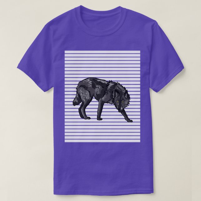 Camiseta Wolf Lines (Diseño del anverso)
