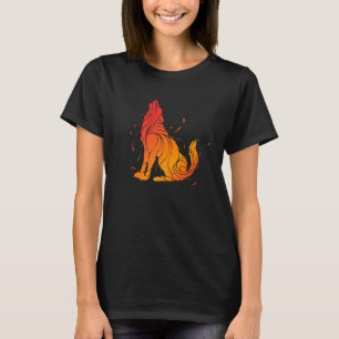Camiseta Wolf Love Wolves Tribal Tattoo Wolf