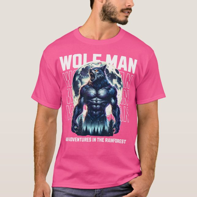 Camiseta Wolf Man (Anverso)