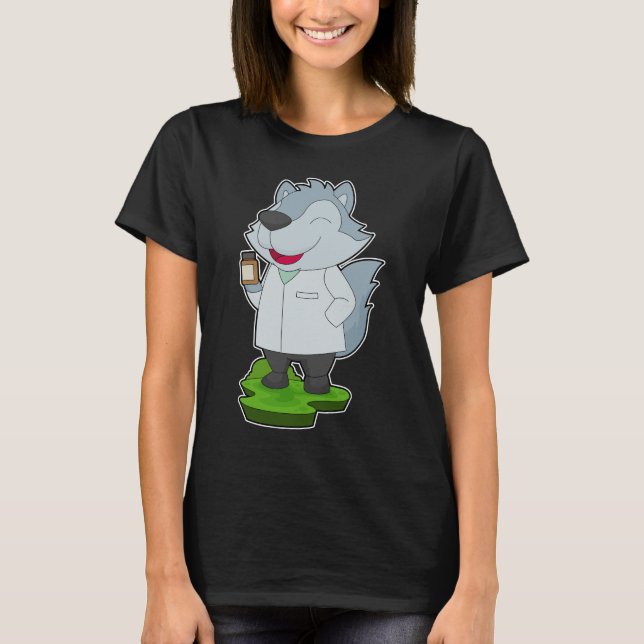 Camiseta Wolf Médica Medicine (Anverso)