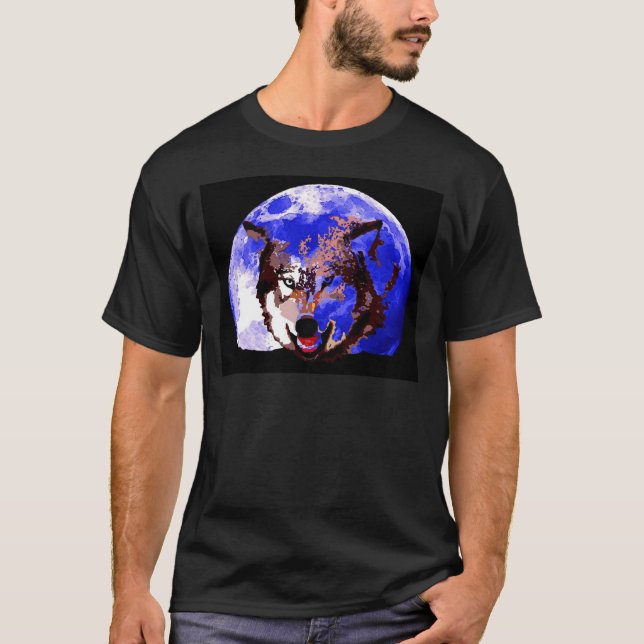 Camiseta Wolf & Moon (Anverso)