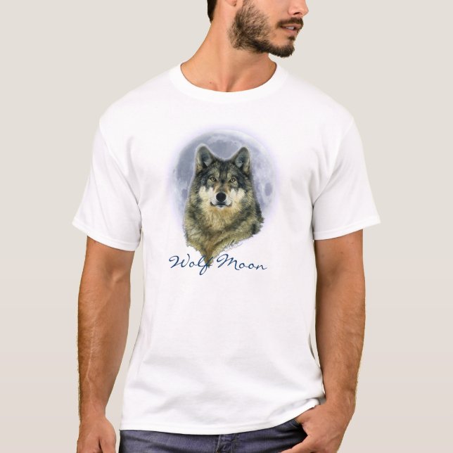 CAMISETA WOLF & MOON (Anverso)