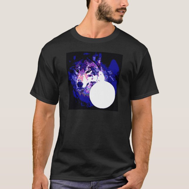 Camiseta Wolf & Moon (Anverso)