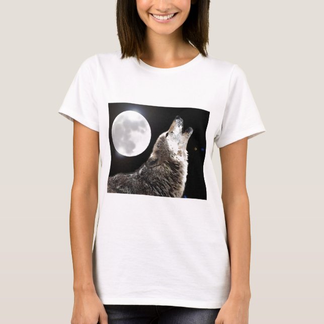 Camiseta Wolf & Moon (Anverso)