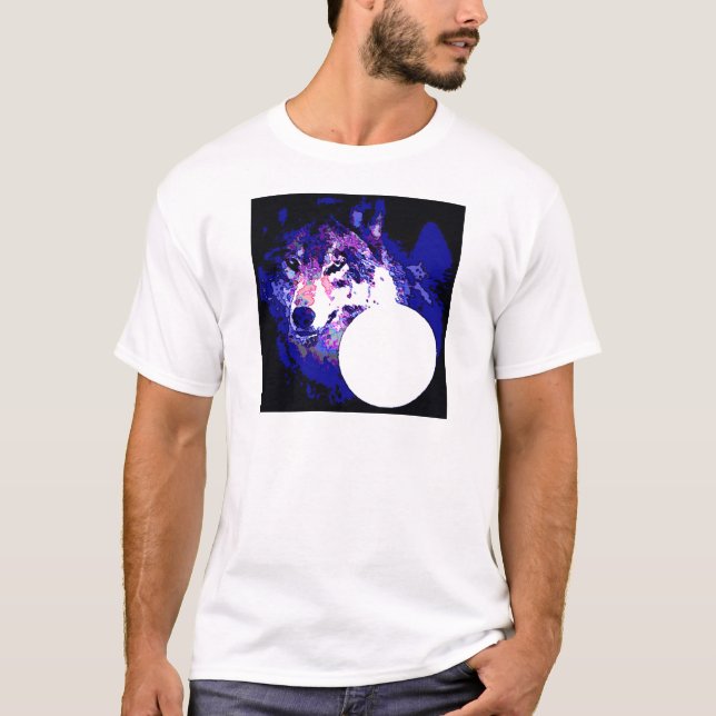 Camiseta Wolf & Moon (Anverso)