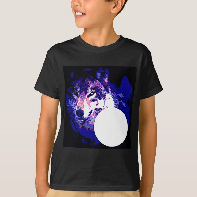 Camiseta Wolf & Moon (Anverso)