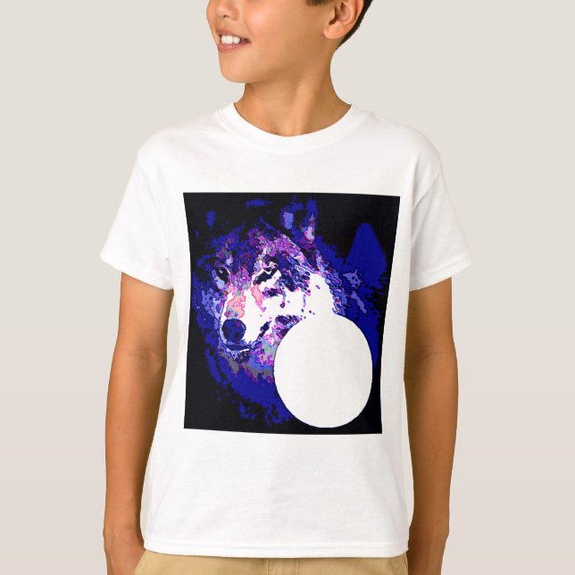 Camiseta Wolf & Moon (Anverso)