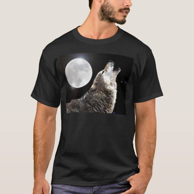 Camiseta Wolf & Moon (Anverso)