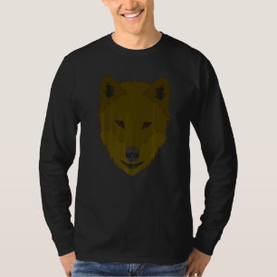 Camiseta Wolf Motif Predator Face Wolfs 1