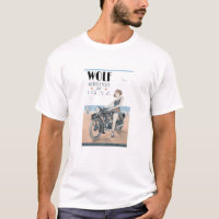 Wolf Motorcycle T-Shirt