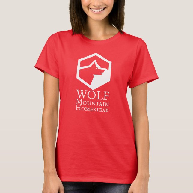 Camiseta Wolf Mountain Homestead (Anverso)