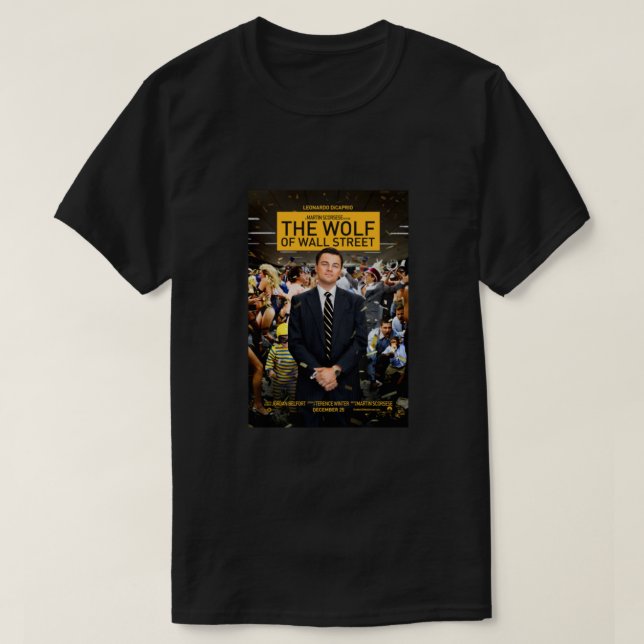 Camiseta Wolf Of Wall Street Classic (Diseño del anverso)