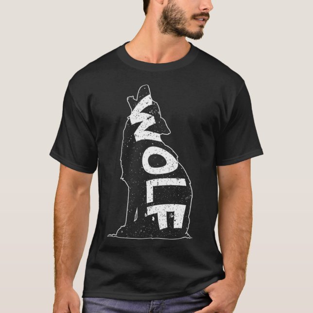 Camiseta Wolf on wolf (Anverso)