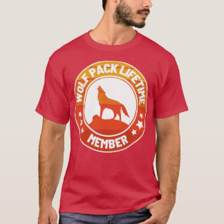 Camiseta Wolf Pack Lifetime Membership 38