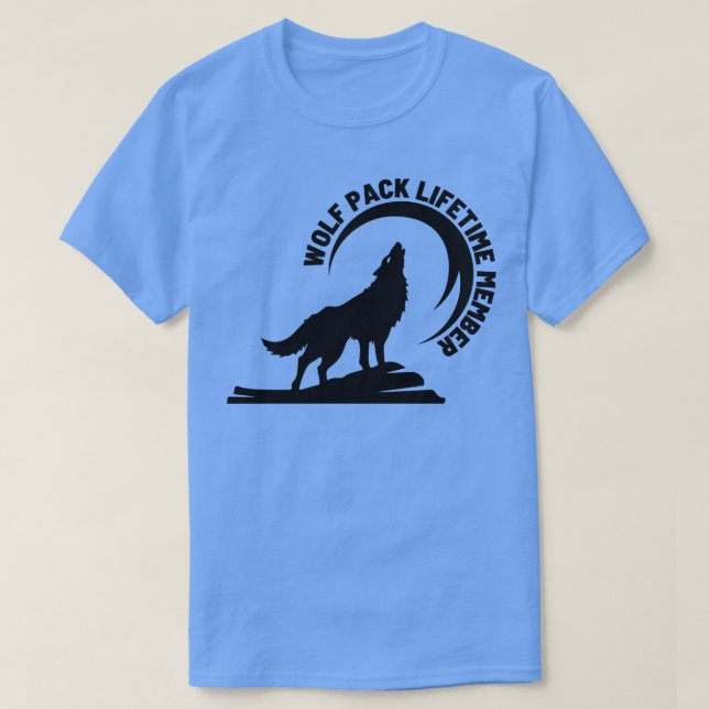 Camiseta Wolf Pack Lifetime Membresía 1 (Diseño del anverso)