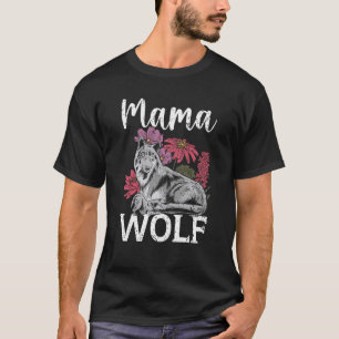 Camiseta Wolf Pack Werewolf Wolfgang Wildlife Animal Mama W