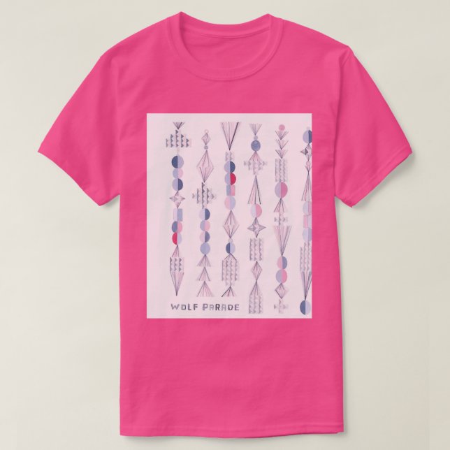 Camiseta Wolf Parade Disculpas A La Gráfica Reina María (Diseño del anverso)