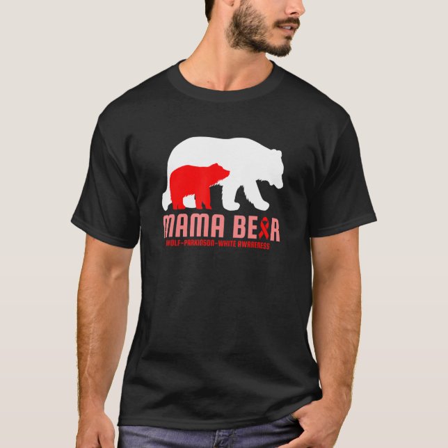 Camiseta Wolf Parkinson White Awareness Wpw Síndrome Relaci (Anverso)