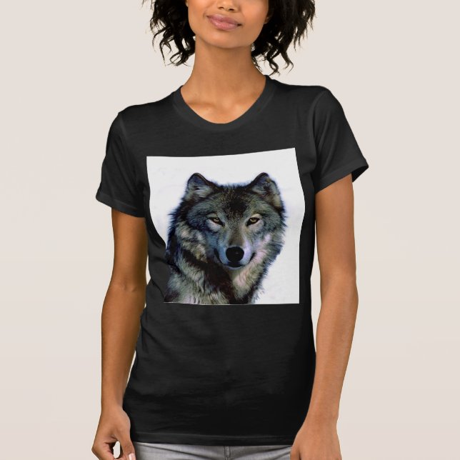 Camiseta Wolf Portrait (Anverso)
