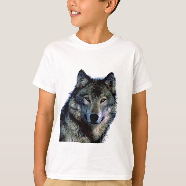 Camiseta Wolf Portrait (Anverso)