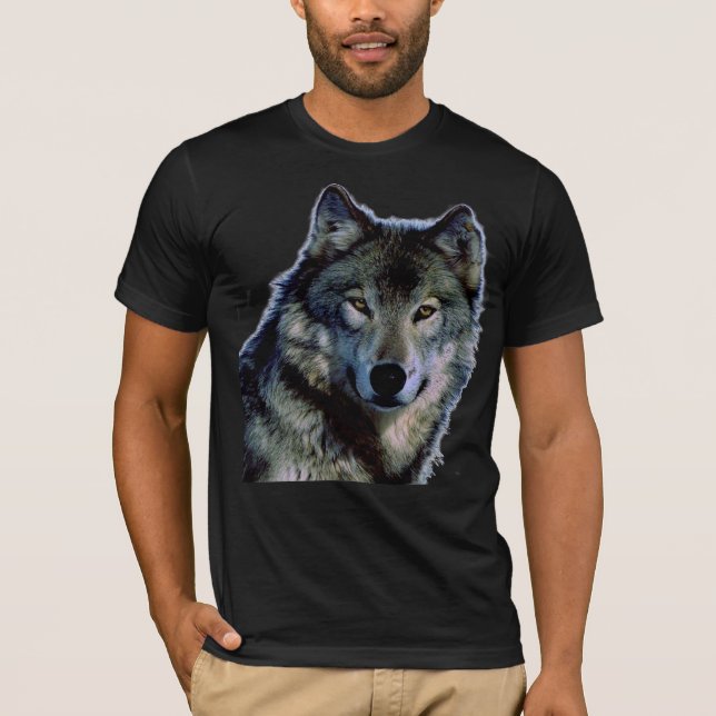 Camiseta Wolf Portrait (Anverso)