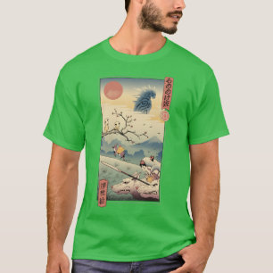 Camiseta Wolf Princess Ukiyo e