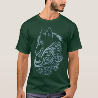 Camiseta Wolf print friends friend