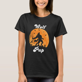 Camiseta Wolf Pup Salto de la tribu Lobos de la luna Niños 