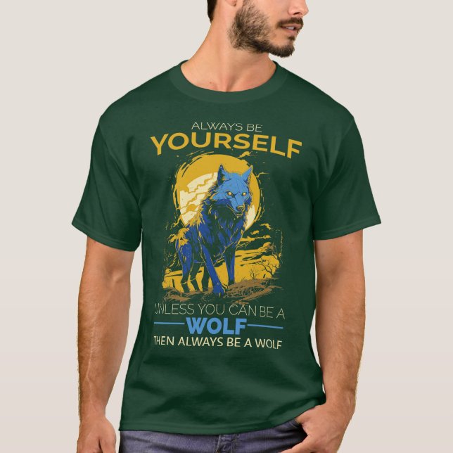 CAMISETA WOLF QUOTES (Anverso)