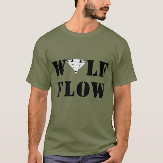 Camiseta WOLF SHIRT by Approachable Wolf  (Anverso)