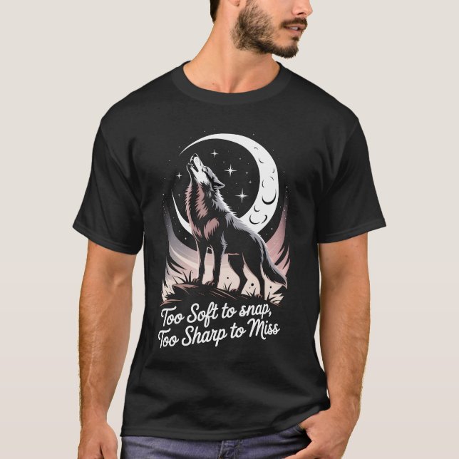 Camiseta Wolf – Soft Yet Sharp (Anverso)