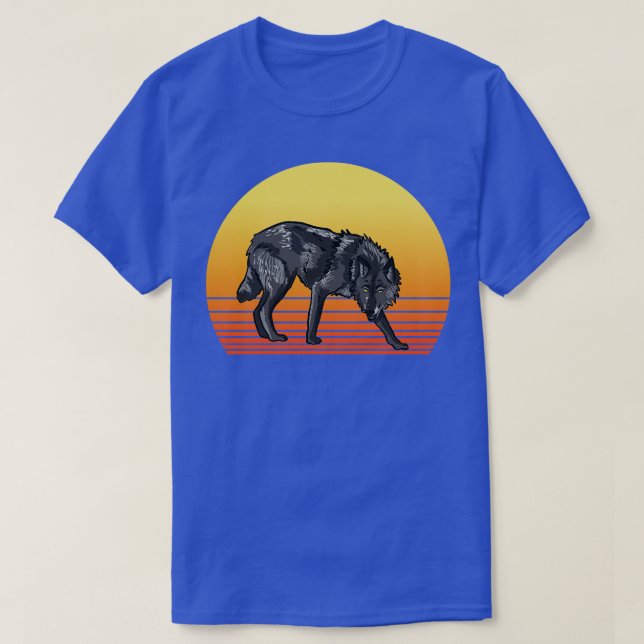Camiseta Wolf Sun (Diseño del anverso)
