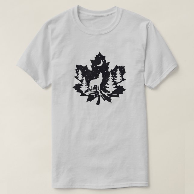 Camiseta Wolf T-Shirt (Diseño del anverso)