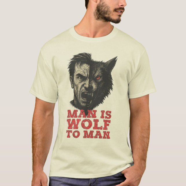 Camiseta Wolf to Man (Anverso)