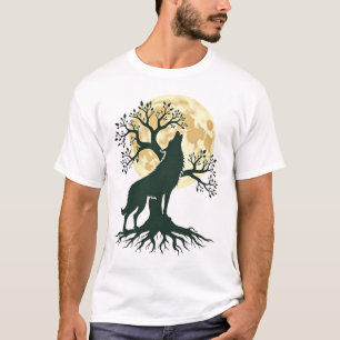 Camiseta Wolf Tree
