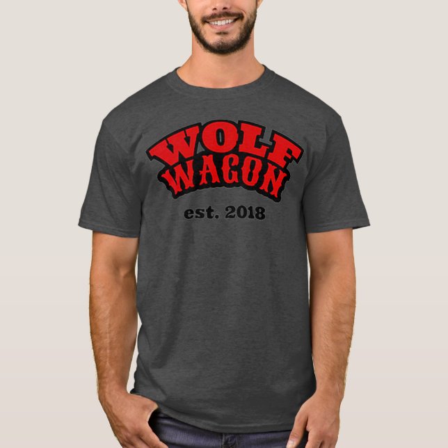 Camiseta Wolf Wagon DJ Wolf 2020 (Anverso)