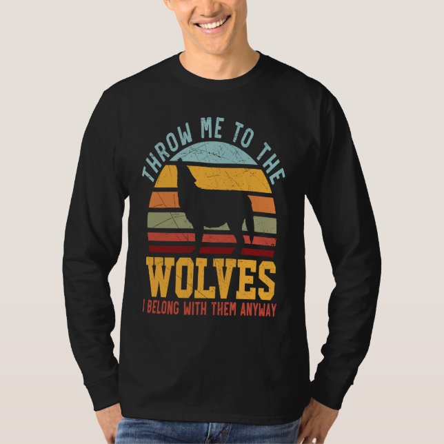 Camiseta Wolf  Werewolf Wolfpack Wolfgang Wildlife Animal   (Anverso)