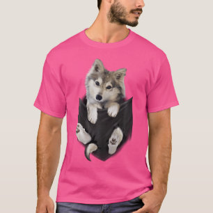 Camiseta Wolf White Pup en Pocket s Wolves