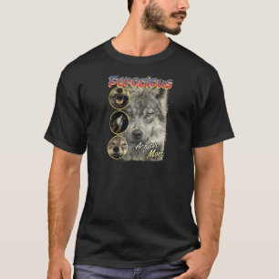Camiseta Wolf Wild Animal Espiritual Wolves Motivación Ragl