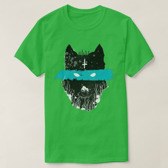 Camiseta Wolf Wild Cult (Diseño del anverso)
