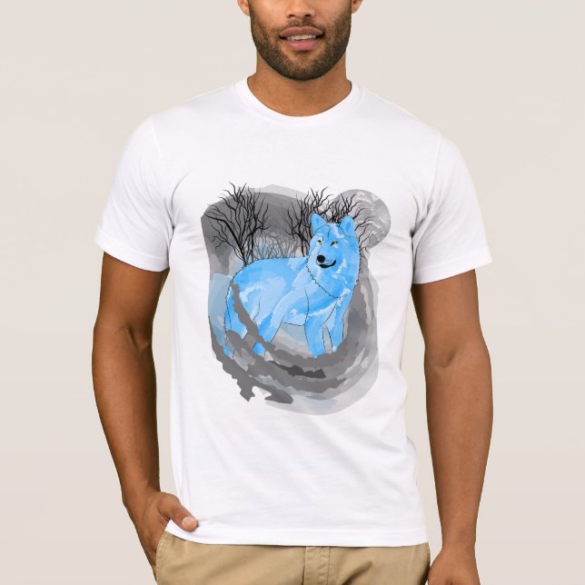 Camiseta Wolf Y La Luna (Anverso)