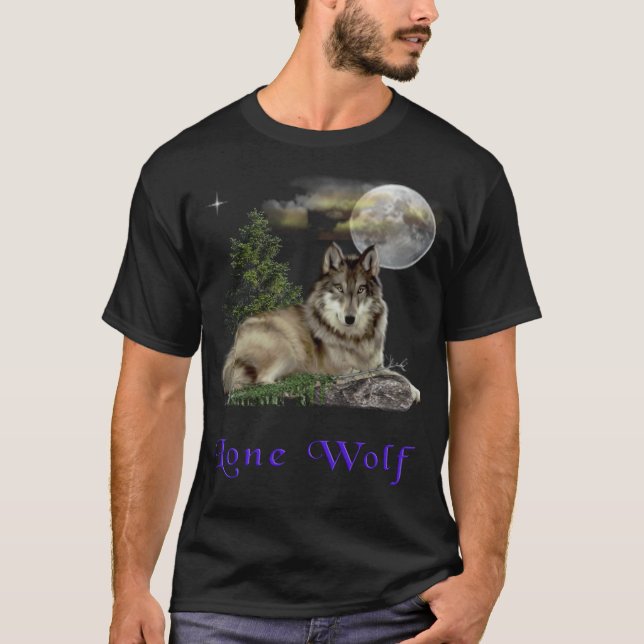 Camiseta Wolf y Moon (Anverso)