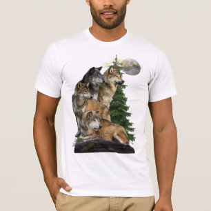 Camiseta Wolf y Moon